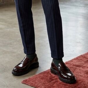 Ted Baker London Dark Brown Leather Loafers